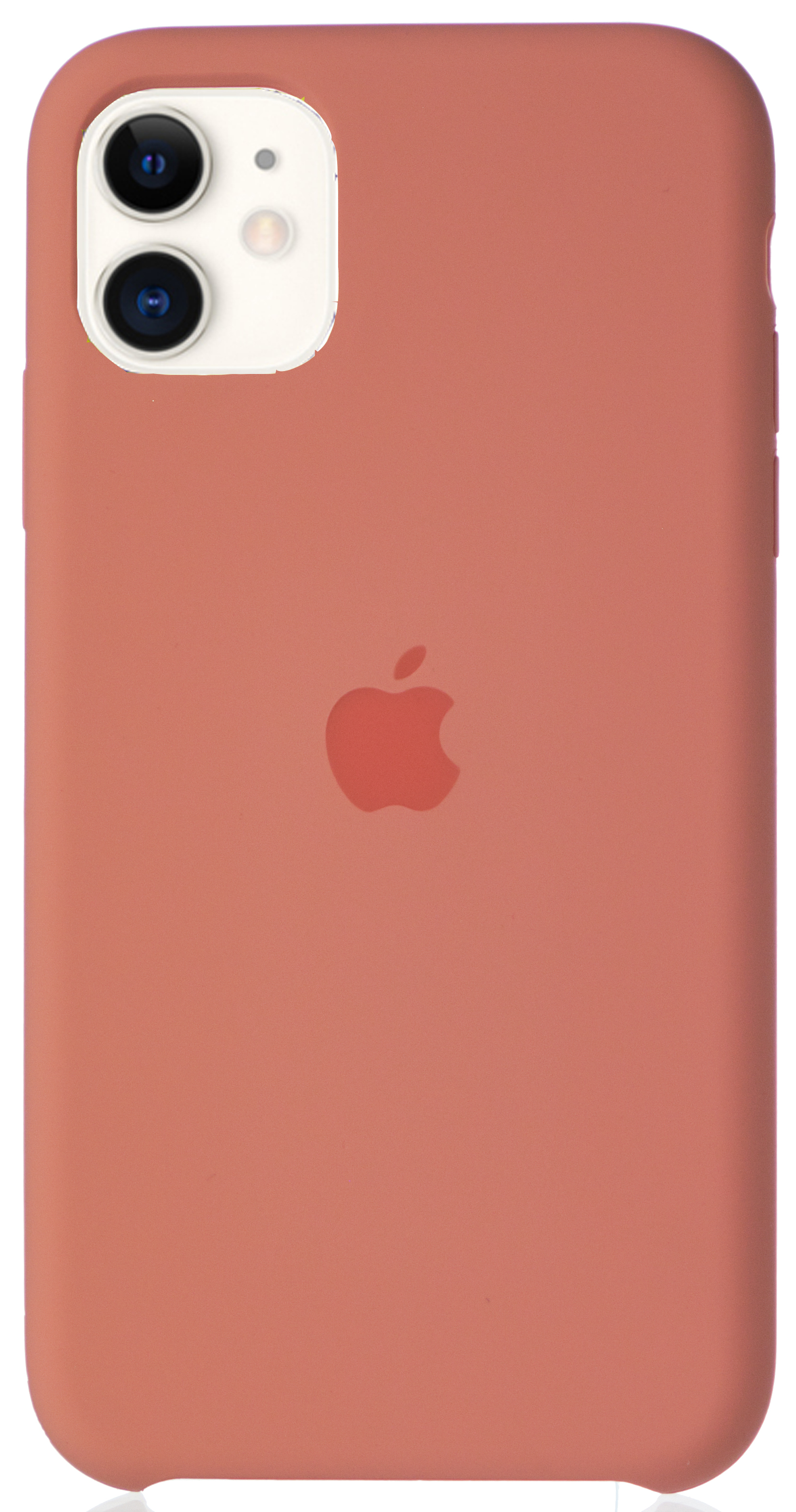 Чехол Silicone Case для iPhone 11 персиковый
